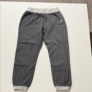 Brooke Taylor’s Yoga Charcoal Kids Joggers with Light Gray Accents